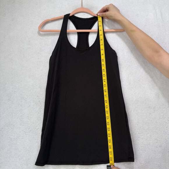 Lululemon Tank Top Womens Medium Black Racerback Athletic Yoga Gym Lightweight - Picture 3 of 5